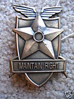Screen-Used Badge "MAD MAX" "Road Warrior" 1979